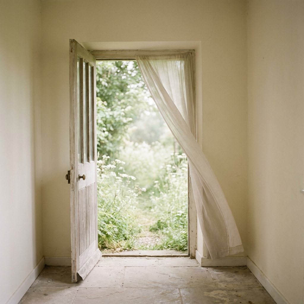 Being Present: How to Find Freedom in the Now - being present eckhart tolle - Image 1: A high-quality, minimal, and aesthetic scene with soft neutral tones and natural elements, representing being present: how to find freedom in the now.